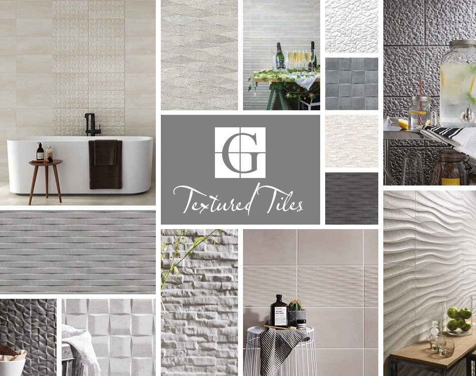 Cutting store textured tiles